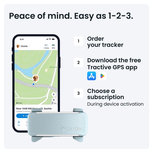 Tractive Dog 6 GPS-tracker (mint)