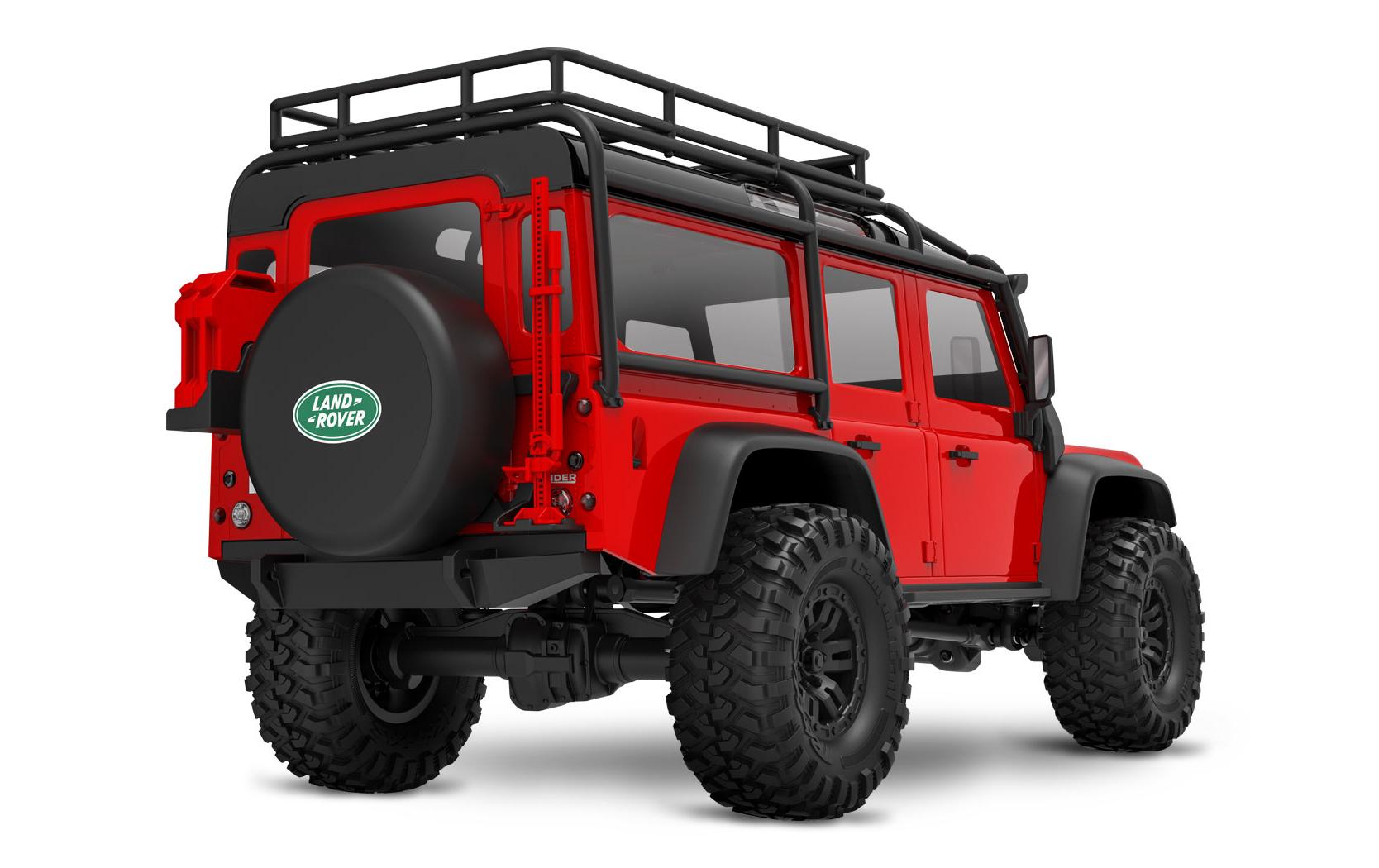 Scale Crawler TRX-4M Land Rover Defender Rot, RTR, 1:18<br>TRX-4 Performance im Mini-Format