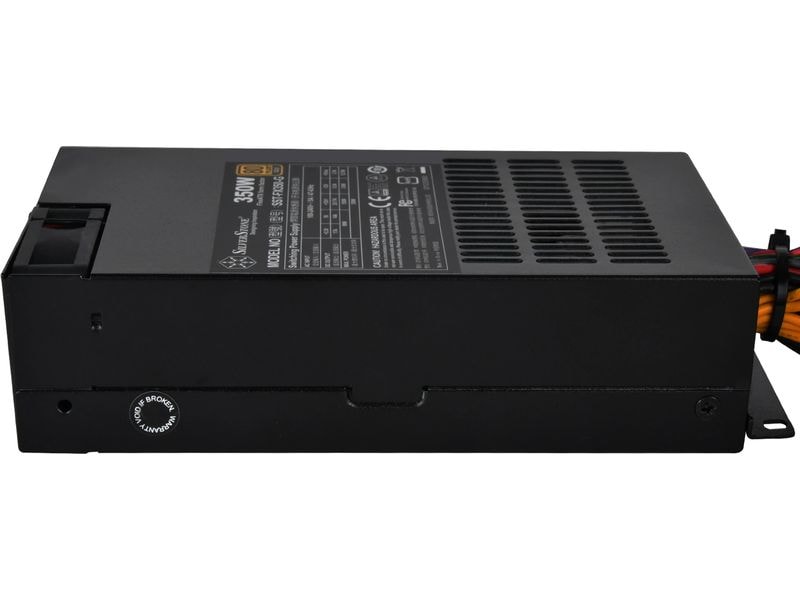 SilverStone Netzteil FX350-G 350 W Flex-ATX-Referenznetzteil mit leisem 40-mm-Lüfter