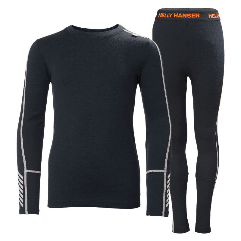 Jr Lifa Merino Midweight Set - Sous-vêtement mérinos enfant