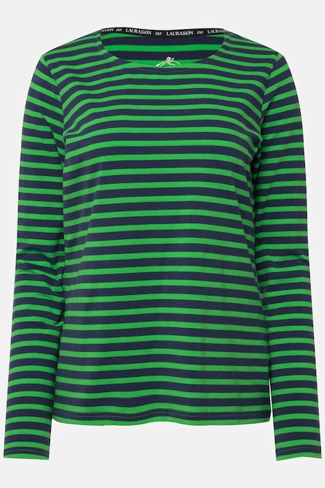 Ringelshirt, Rundhals, Langarm