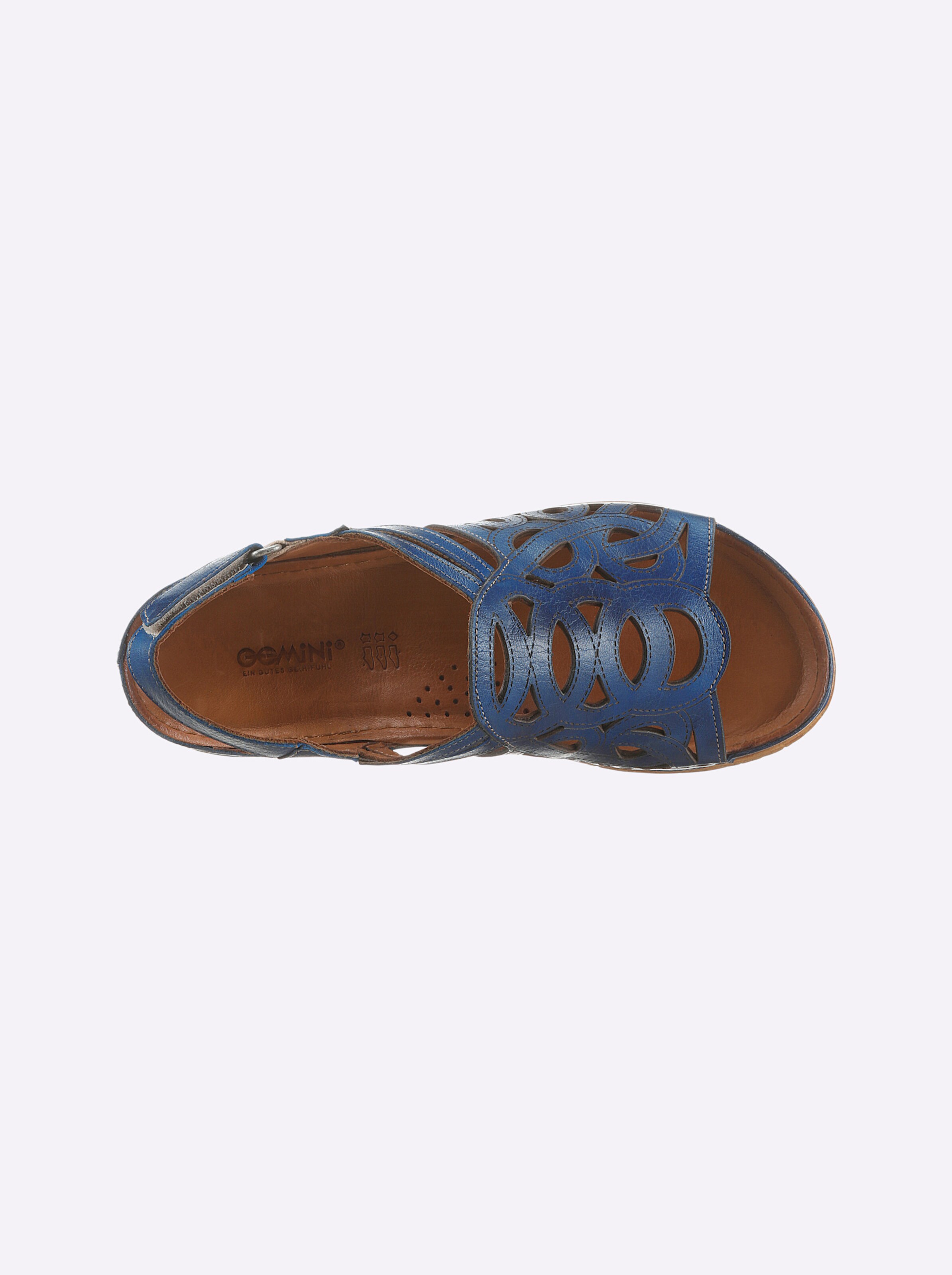 Gemini Sandalette in mittelblau