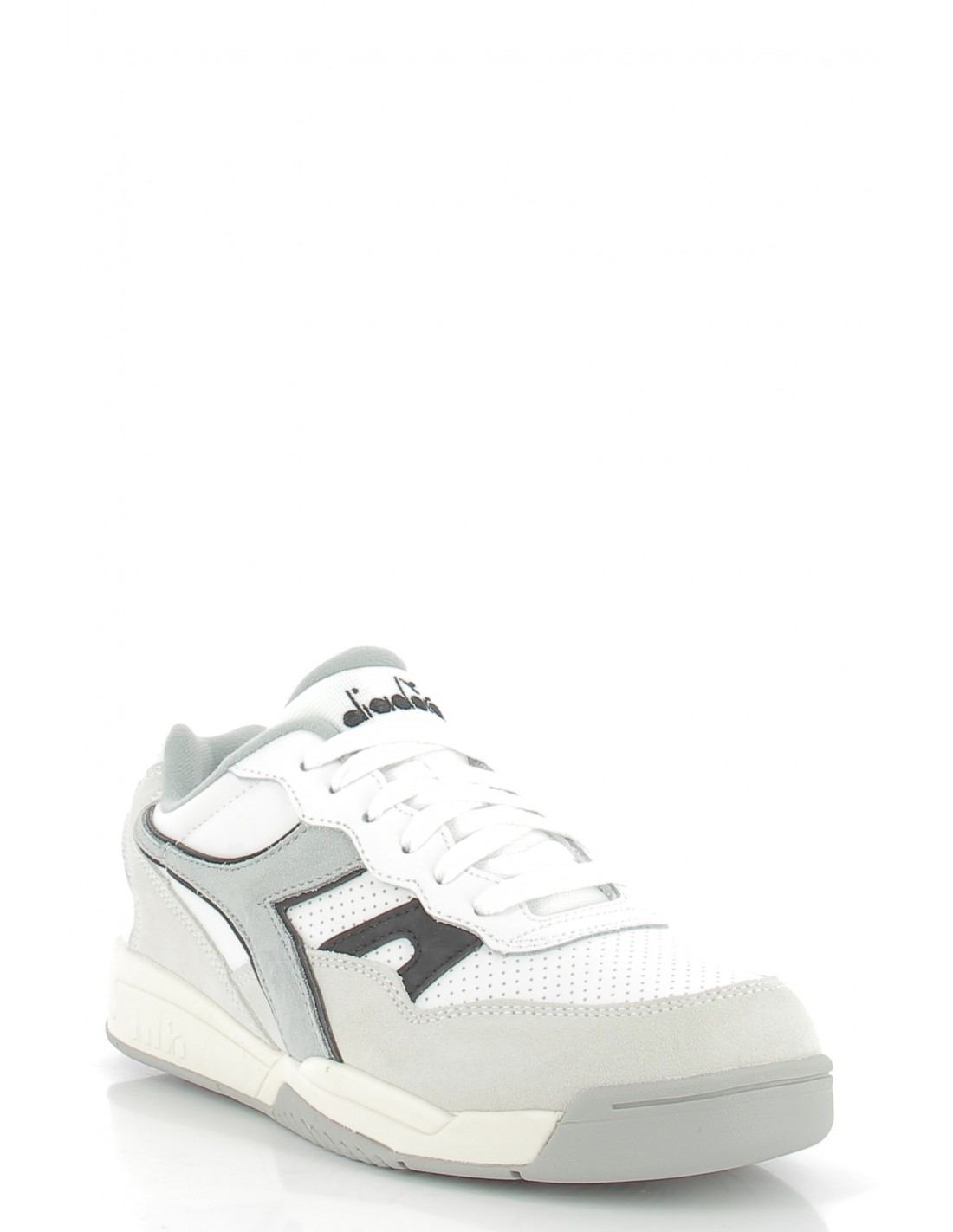 diadora Sneakers homme winner sl white cuir gris/blanc