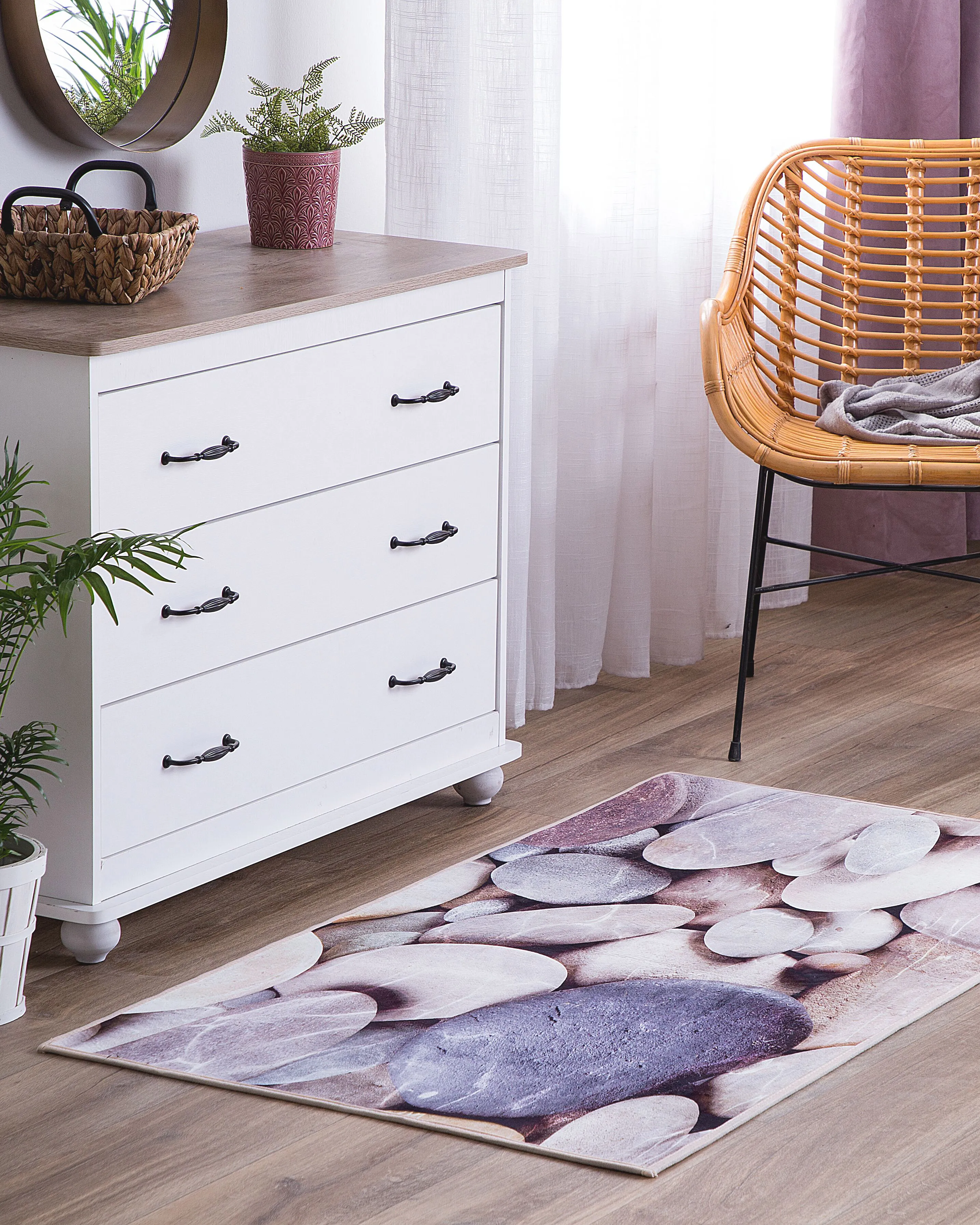 Vloerkleed DENIZLI Meerkleurig 80 x 150 cm