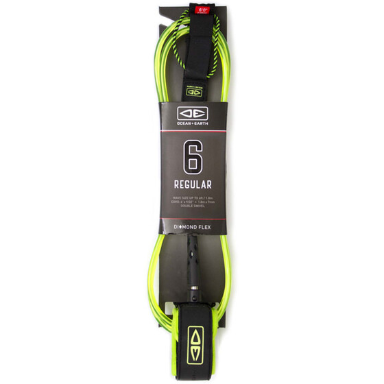 Ocean & Earth Regular Moulded Leash 6ft