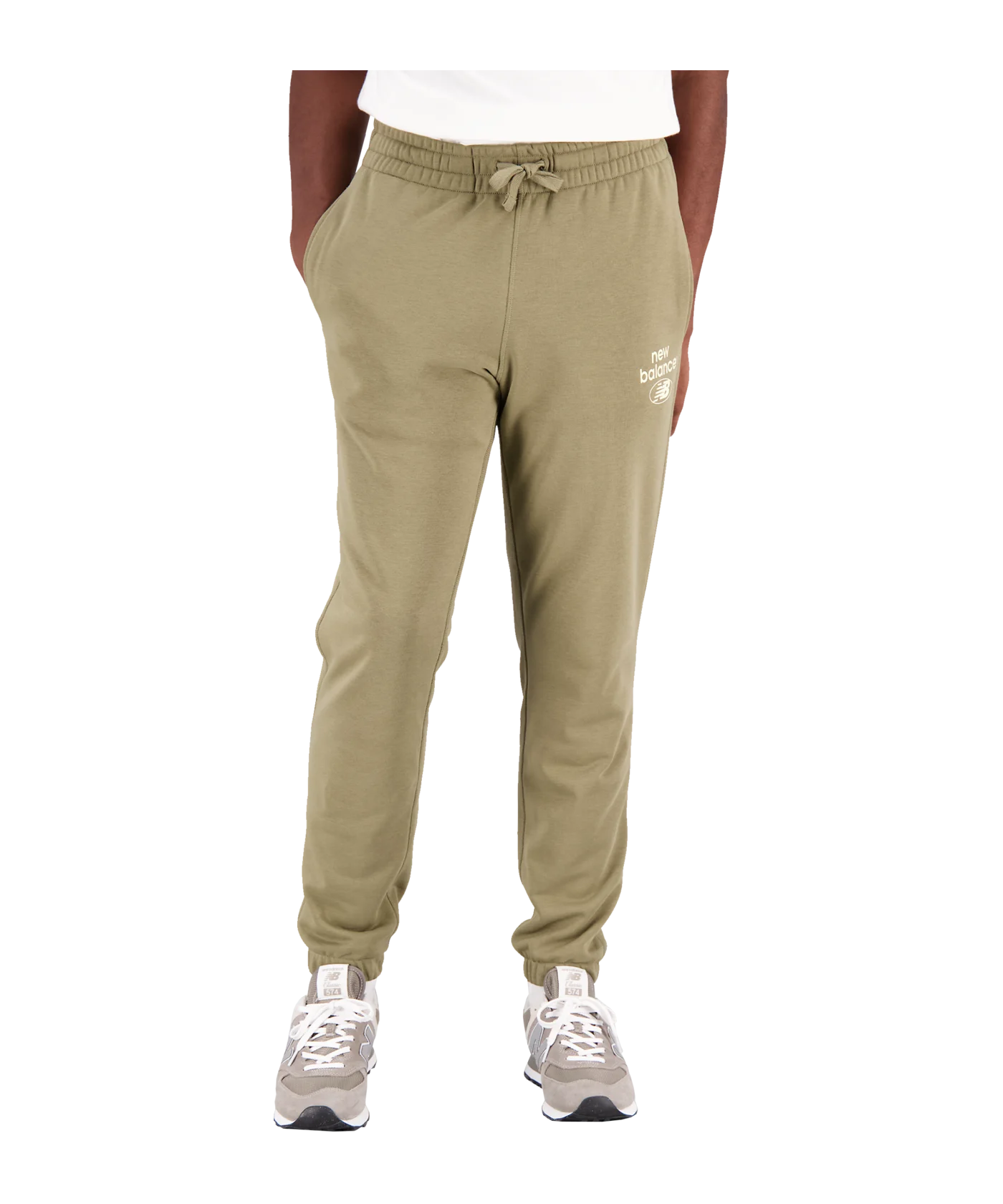New Balance Essentials Logo Jogginghose Grün FCGN