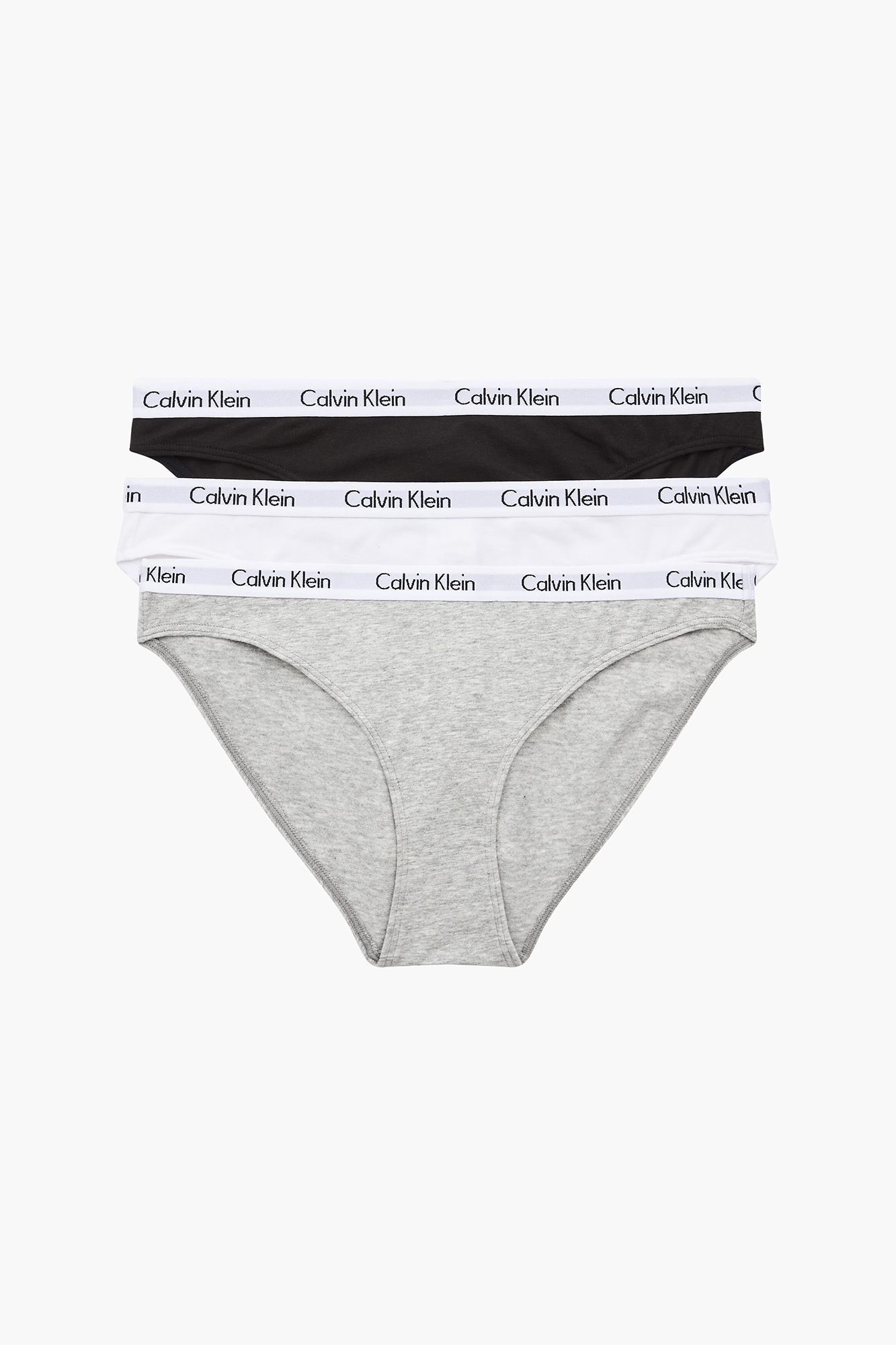 Cuecas Calvin Klein com elástico na cintura (pacote com 3)