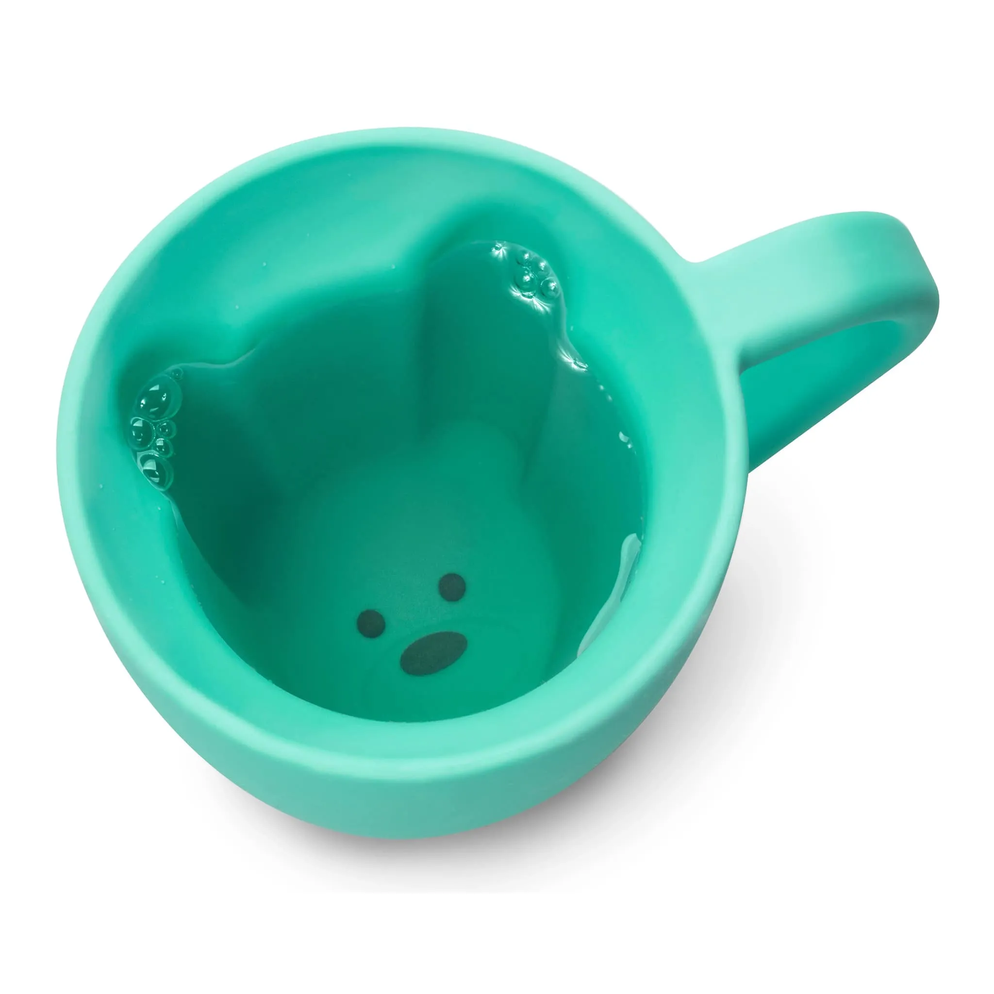 Melii Tasse (2) Ours en Silicone 200ml - Bleu  Lime