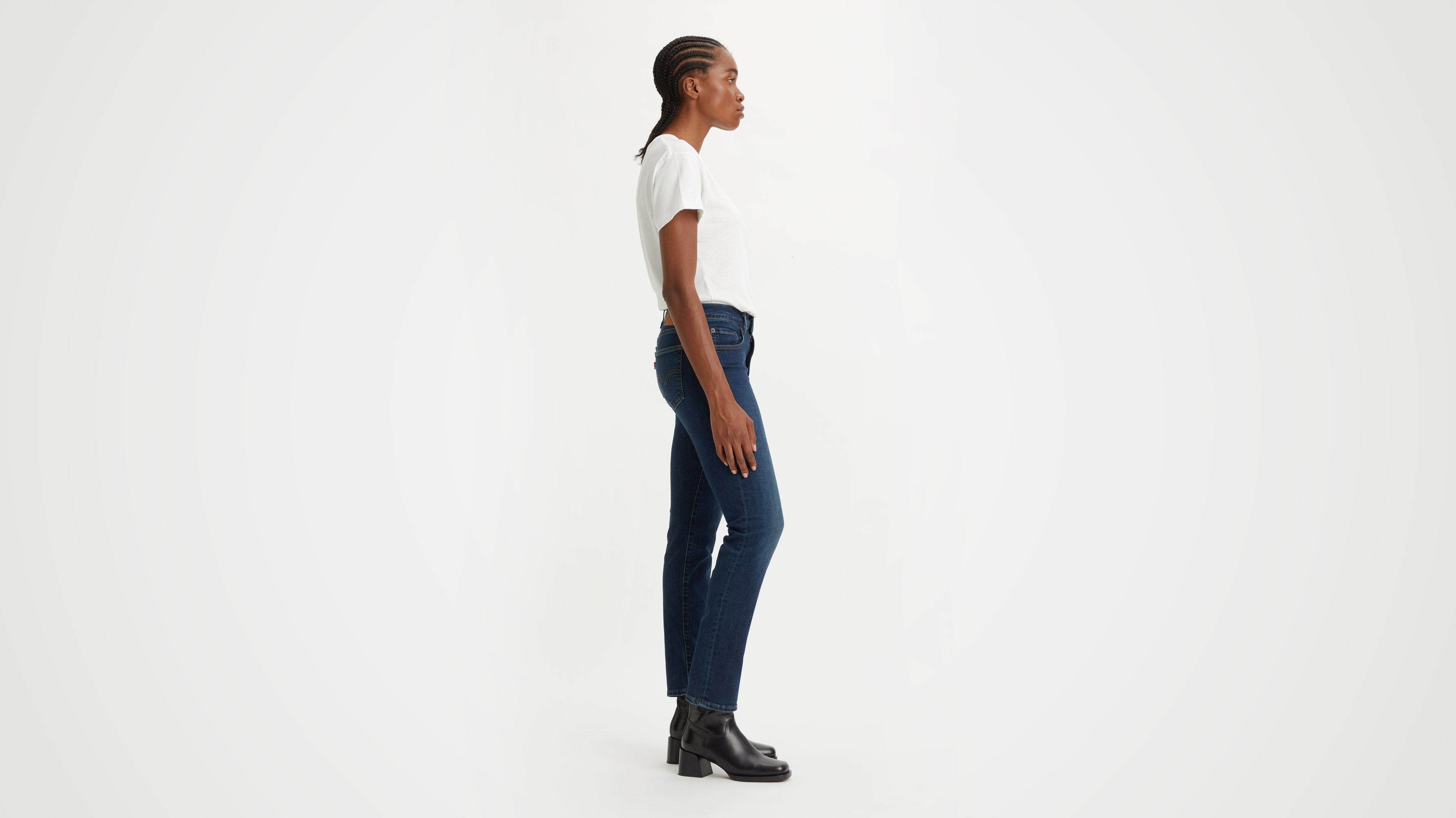 Jean 724™ taille haute droit - Blue Swell - Bleu