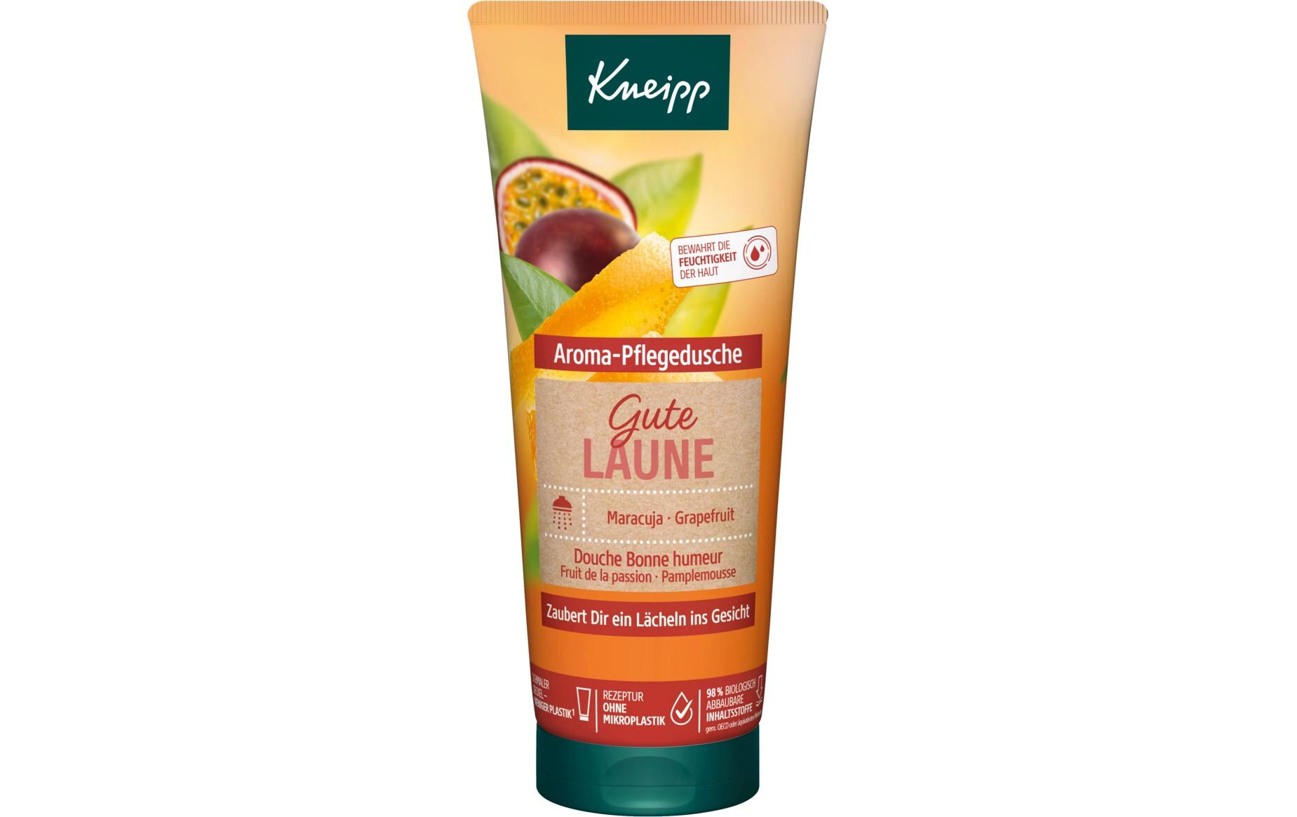 Duschgel Aroma Gute Laune 200 mlNatürliche Aroma-Pflegedusche mit exotischem Duft