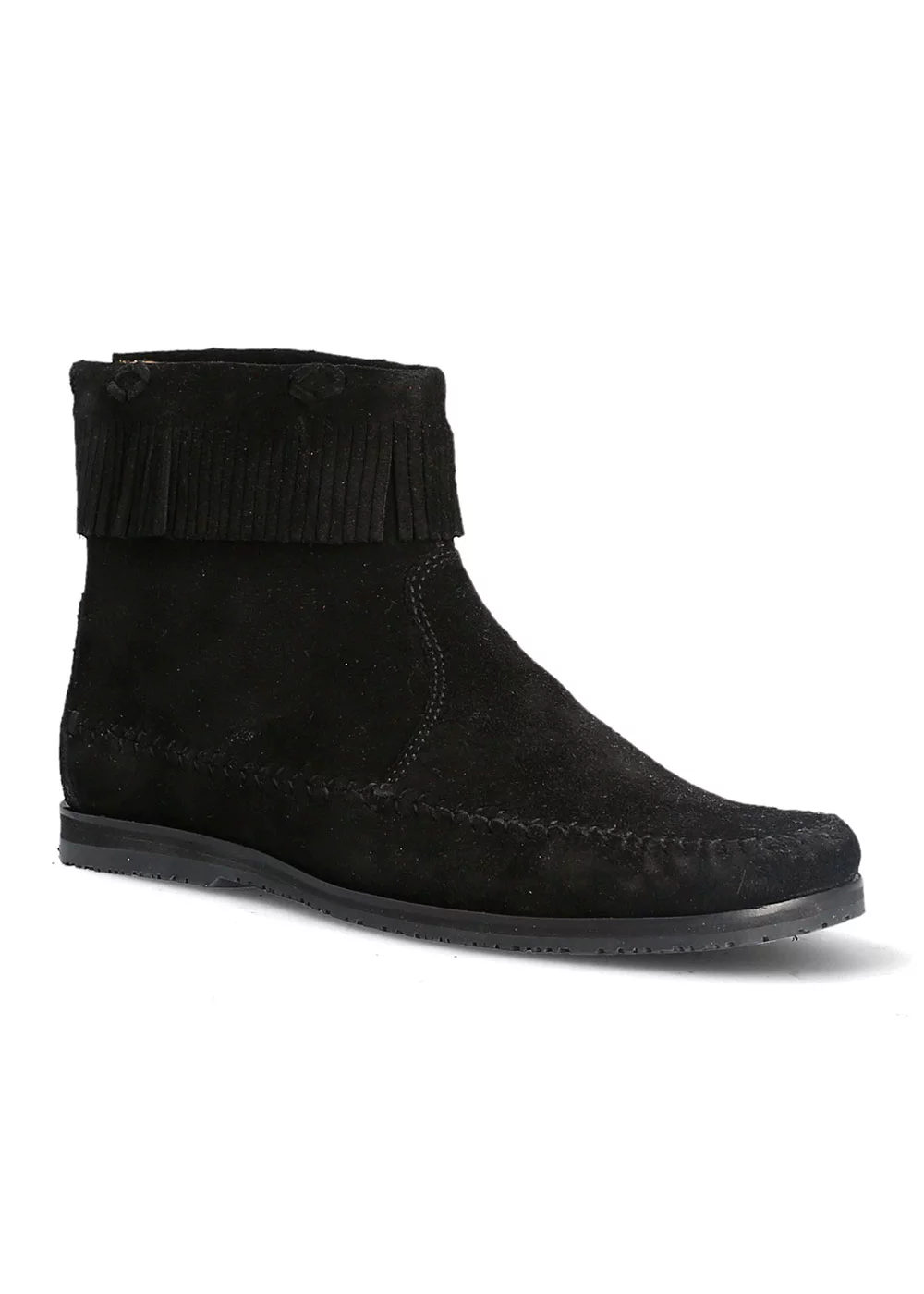 BOOTS KILTIE BOOTE VELOURS NOIR