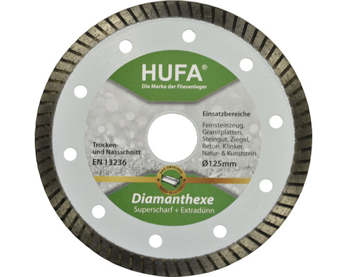 Hufa diamantschijf Ø 125 mm