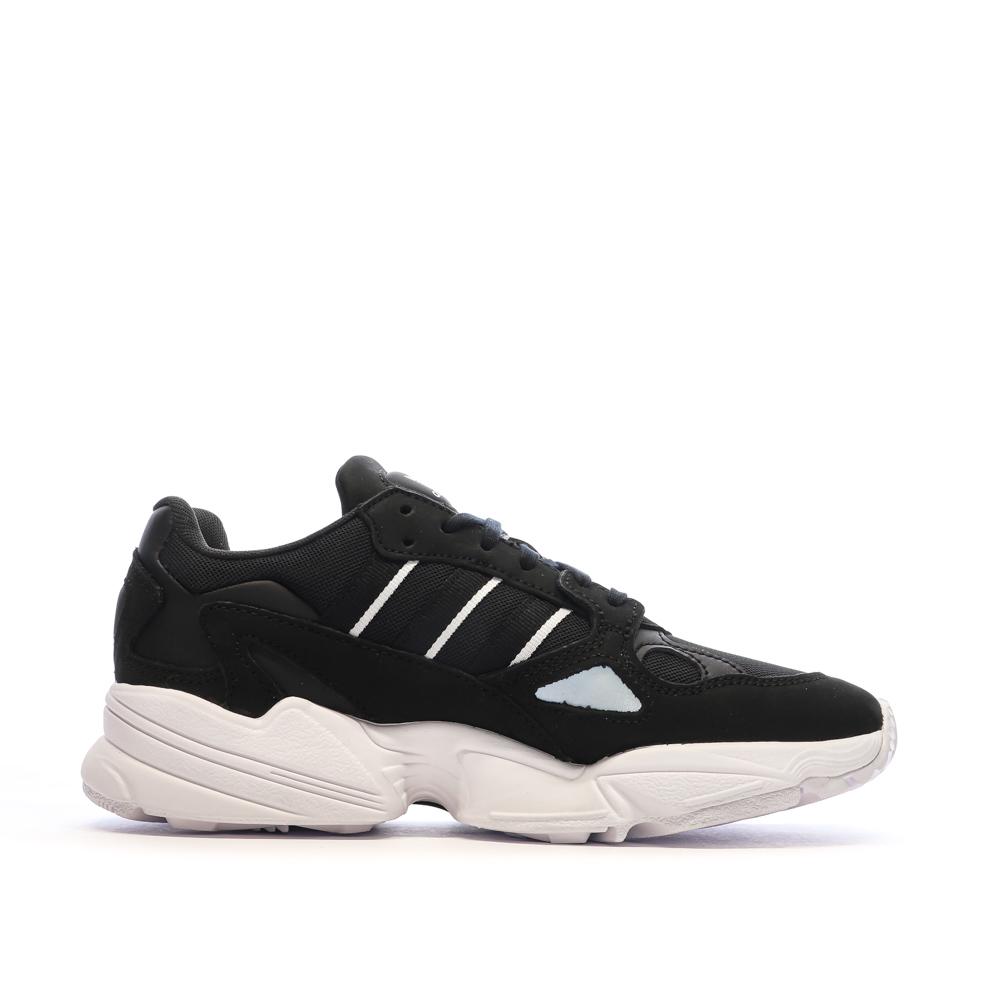Adidas Baskets Noires/Blanches Femme Adidas Falcon