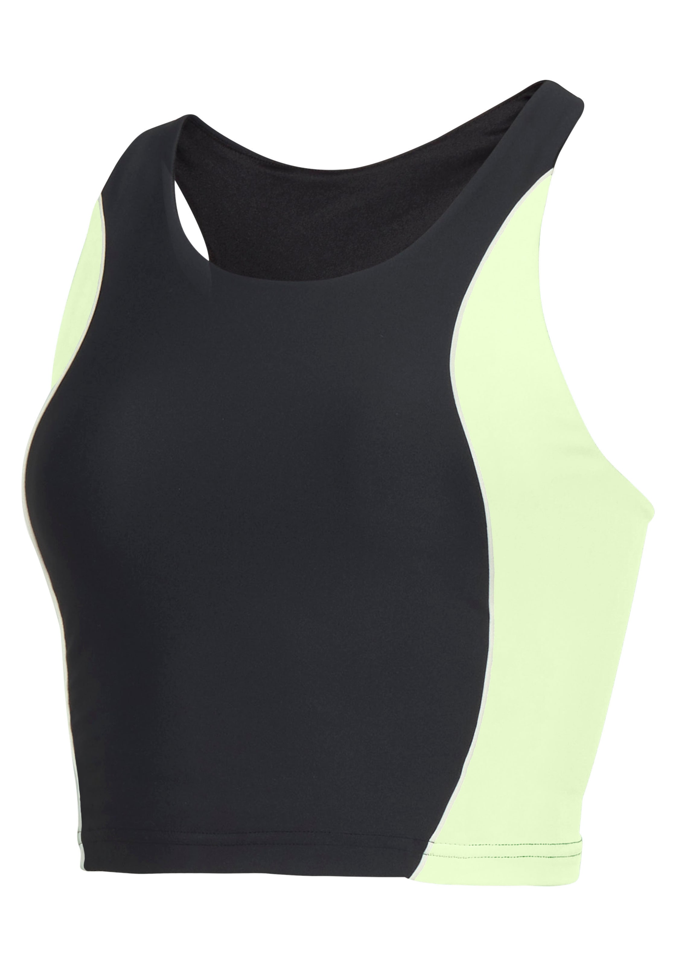 LASCANA ACTIVE Crop-Top , Sporttop mit farblich abgesetztem Details