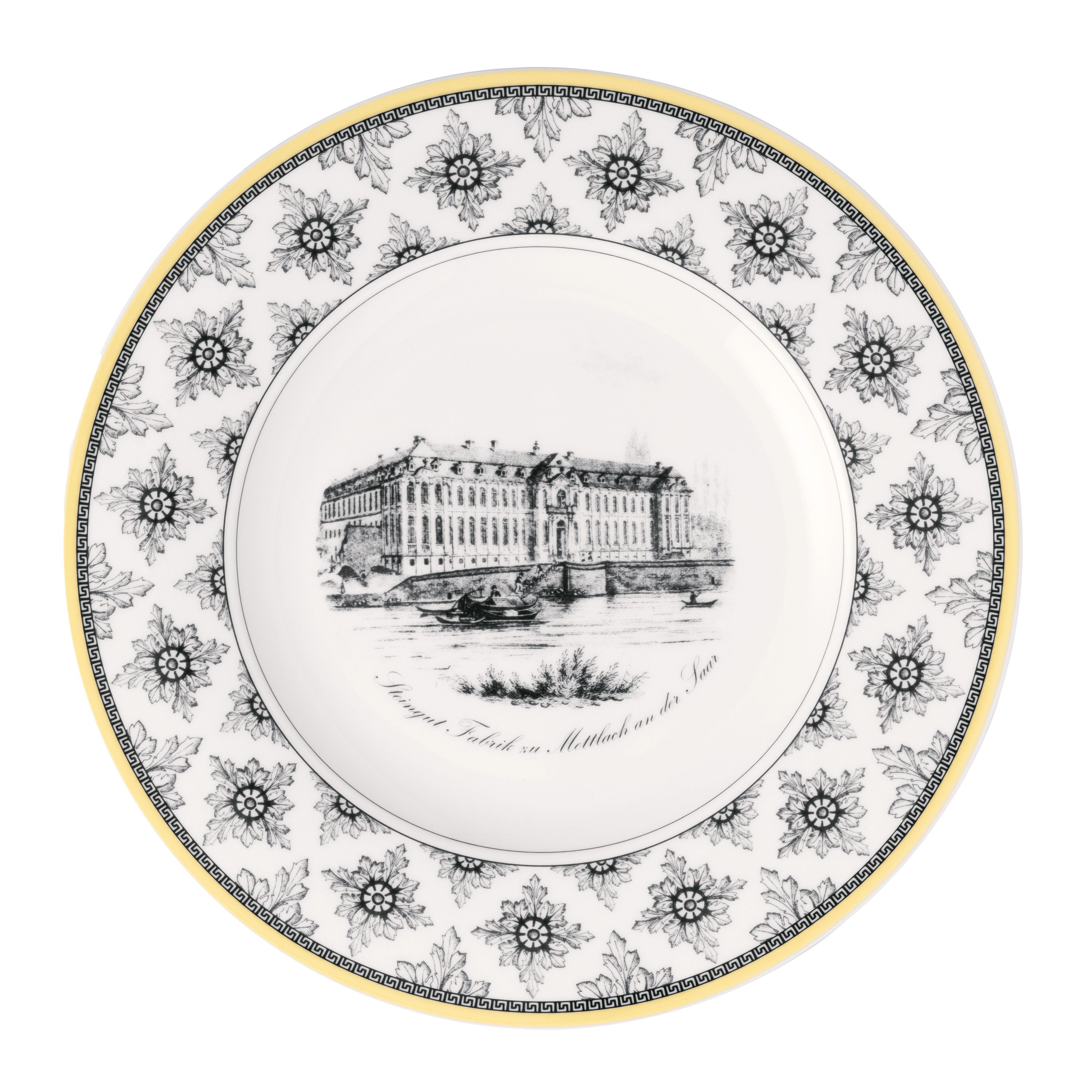 Audun Dinner plate Multi-colored, 10.7'' x 10.7''