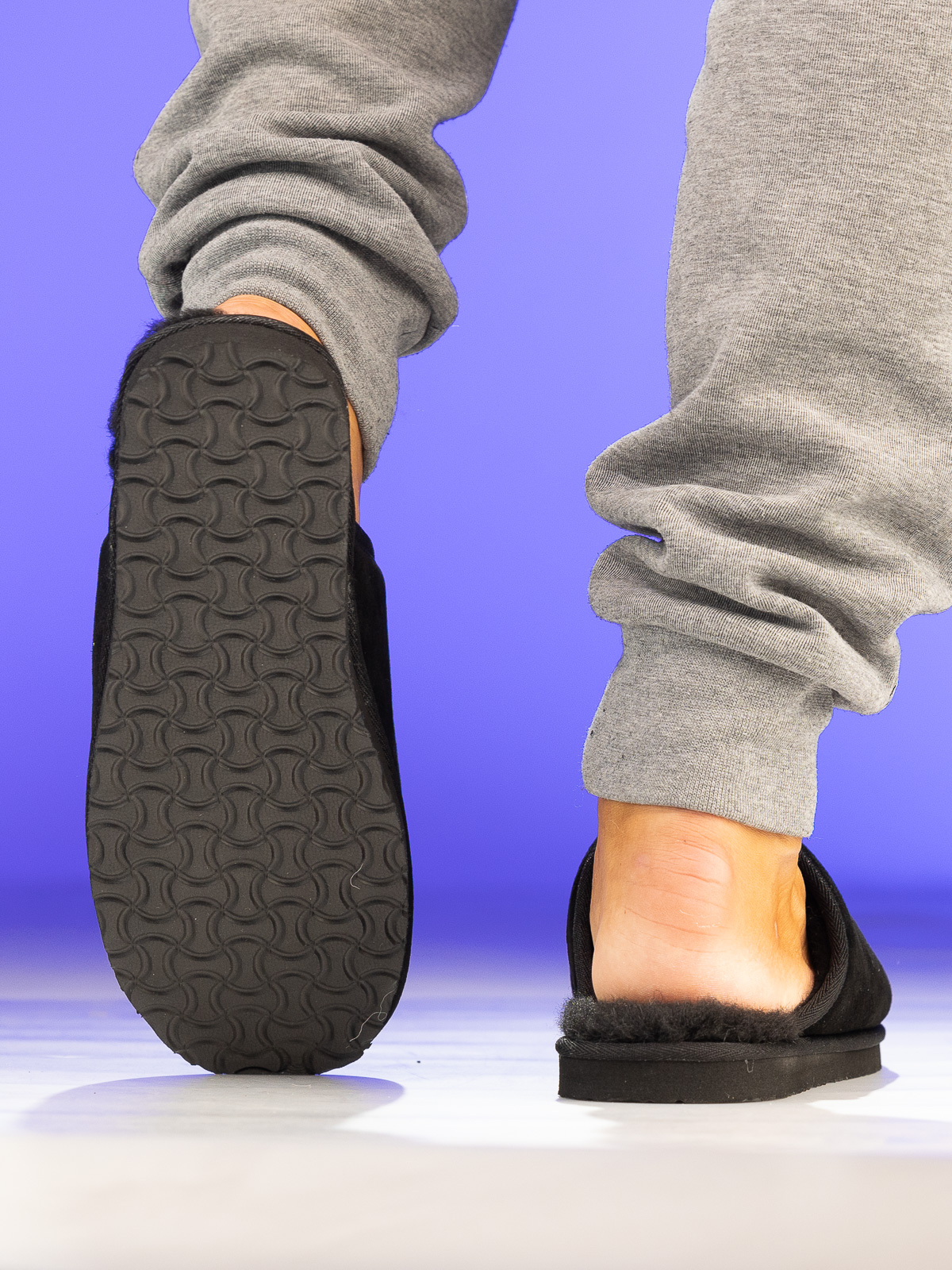 Noodles - Hut Wool Slipper Black - Trapes Sko