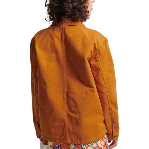 Superdry - VINTAGE CHORE JACKET Naranja