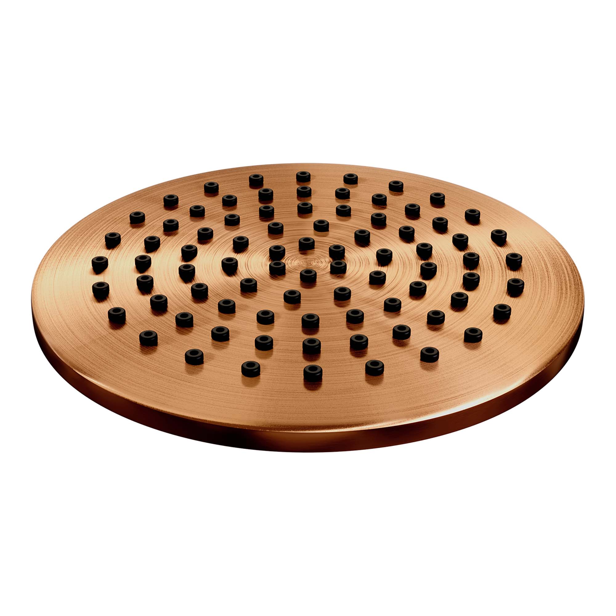 Brauer Copper Carving opbouw regendouche met 20cm douchekop en staafhanddouche geborsteld koper PVD