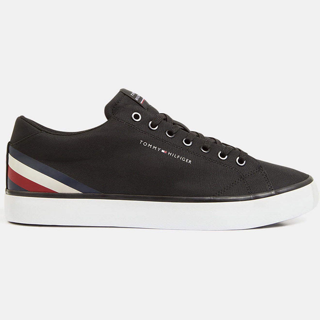 Tommy Hilfiger Baskets Canvas bandes noires