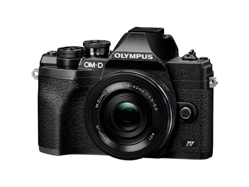 Olympus OM-D E-M10 Mark IV   ED 14-42mm EZ PANCAKE (sort)