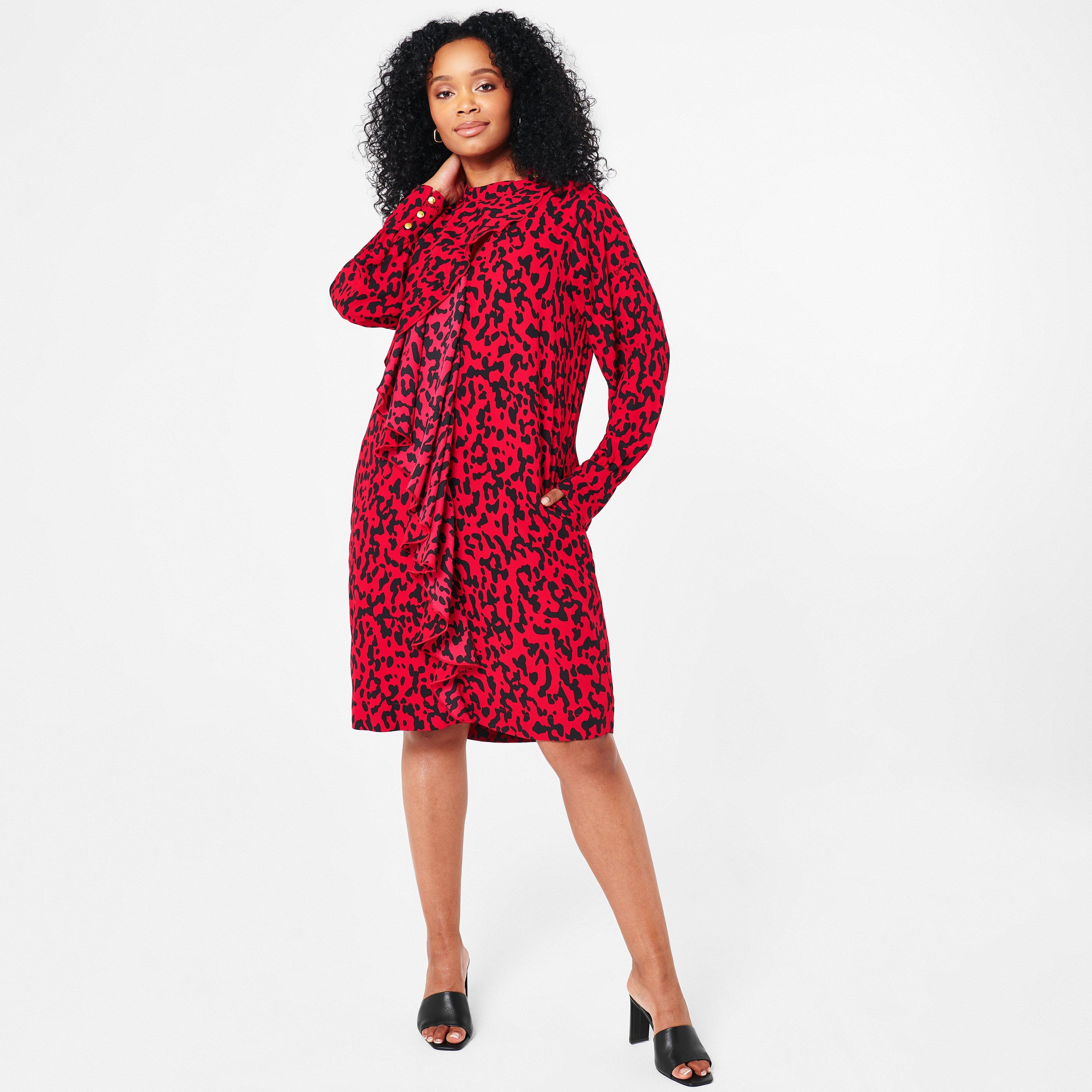 Biba Popper Frill Dress