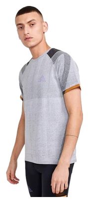 Maillot manches courtes Craft Pro Trail Blanc Sable