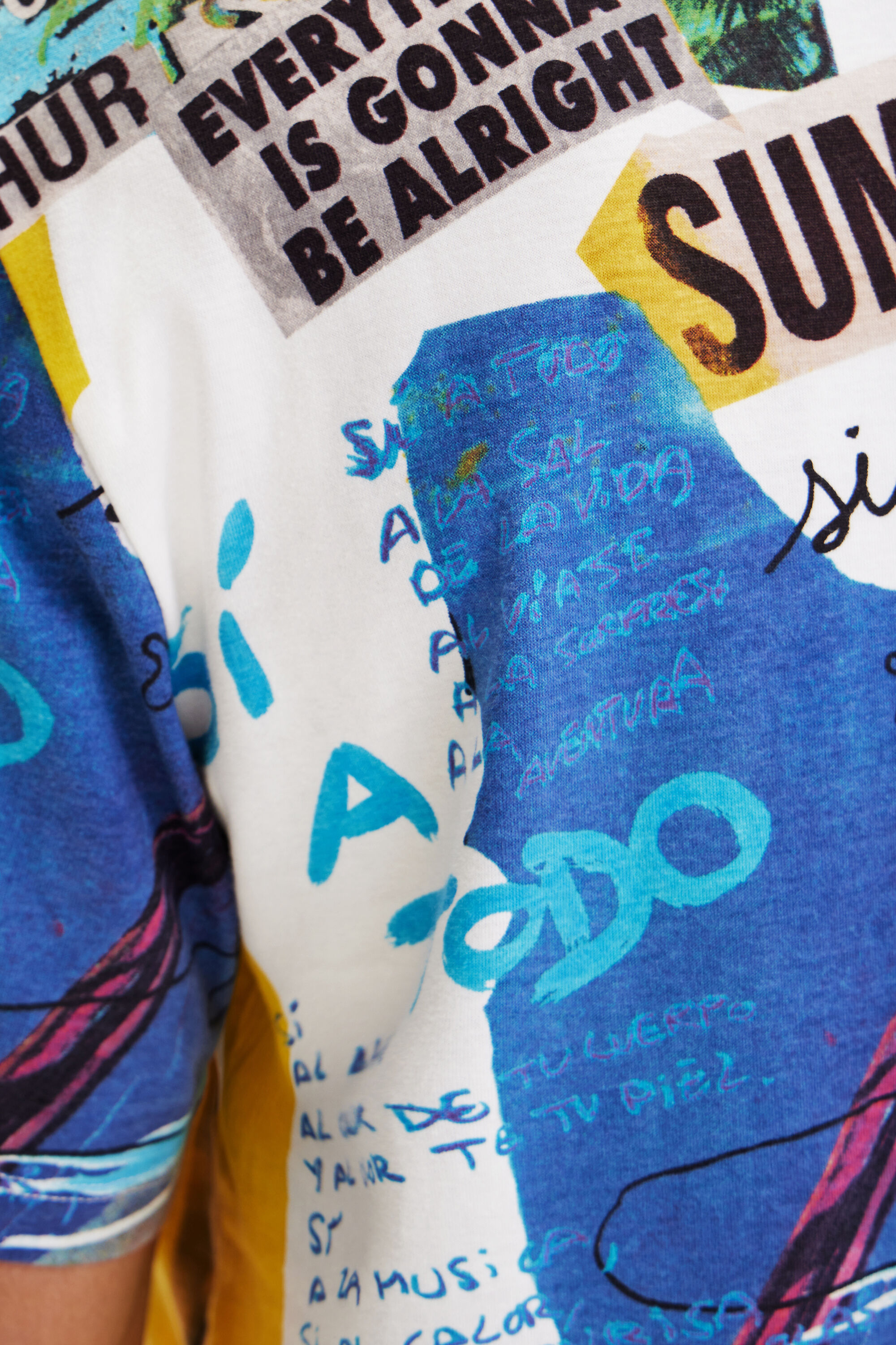 T-shirt manches courtes journal