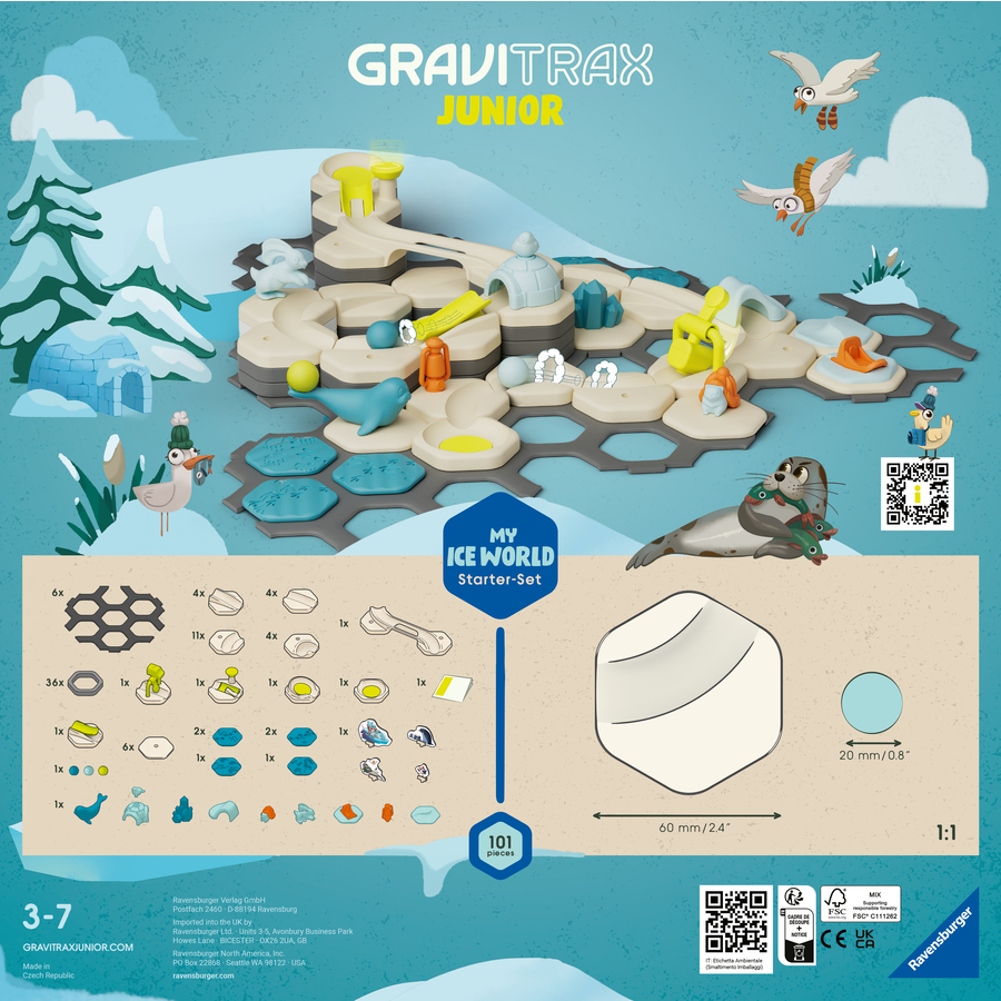 Ravensburger GraviTrax Junior Starter-Set L Ice