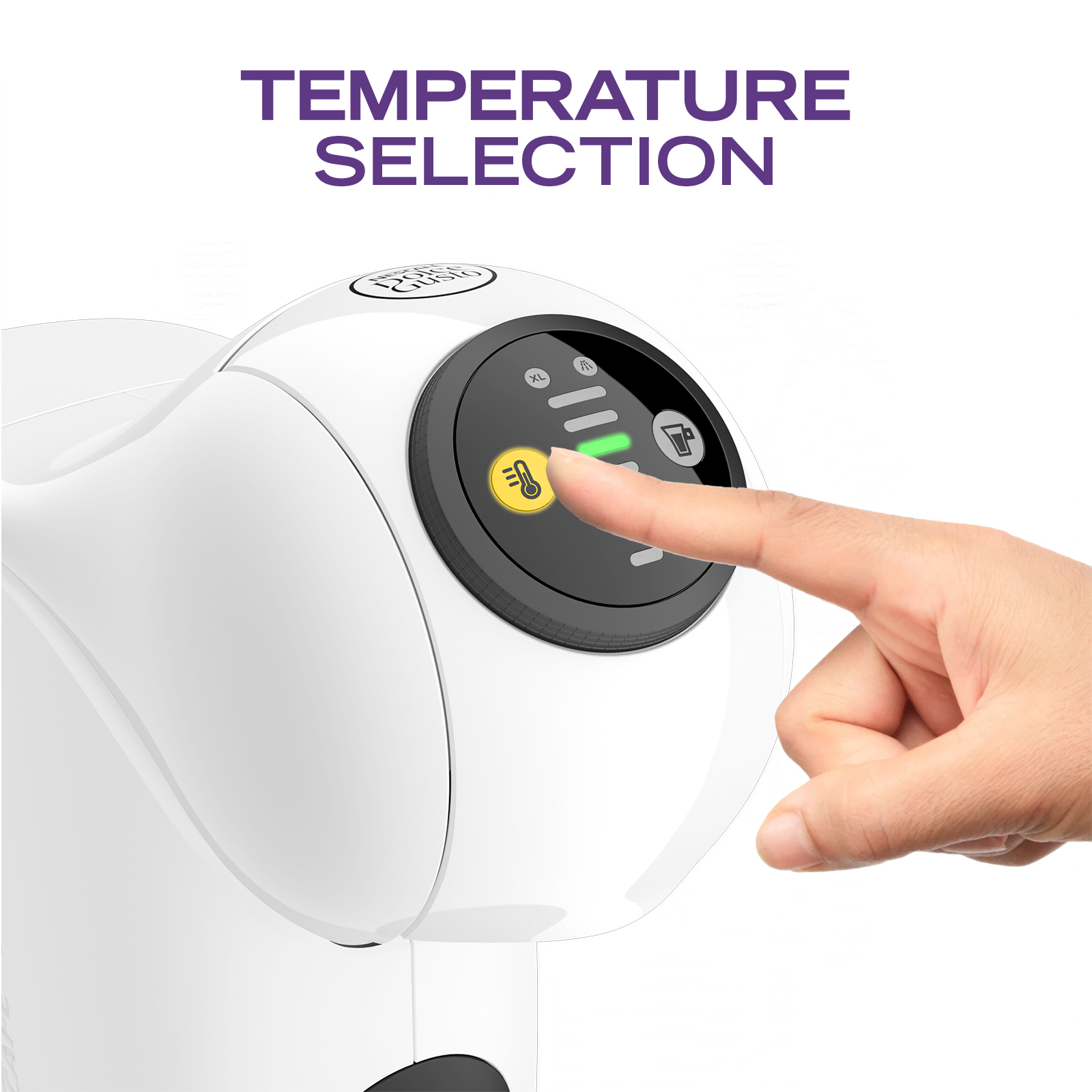 KRUPS KP 240 Genio S Dolce Gusto Kaffeemaschine - weiß