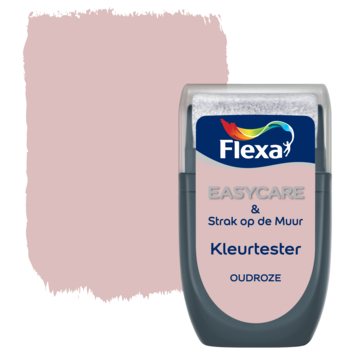Flexa Strak op de muur Easycare kleurtester mat oudroze 30 ml