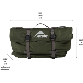 MSR Hubba Hubba Bikepack 2 Zelt Green