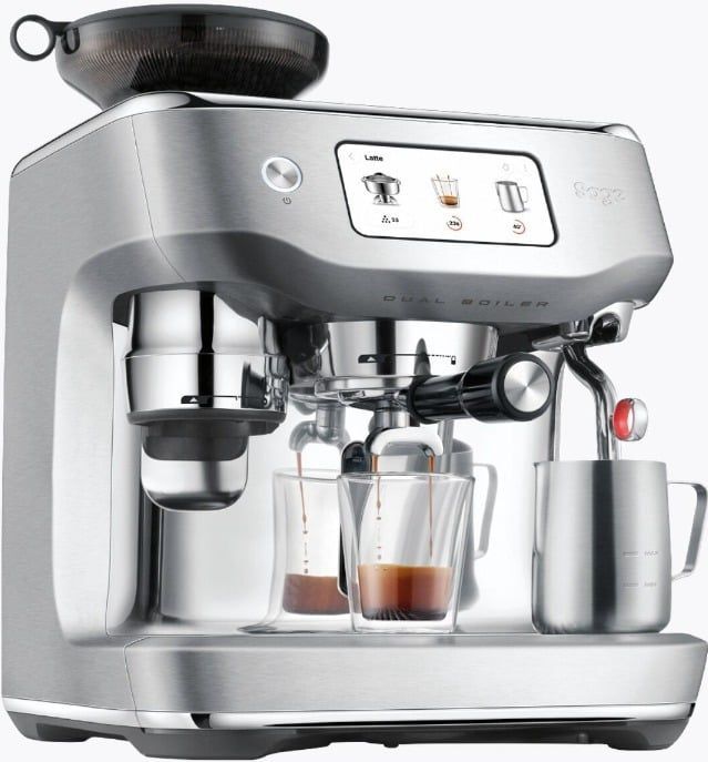 Sage - the Oracle™ Dual Boiler - Geborsteld Roestvrij Staal - Koffiezetapparaat