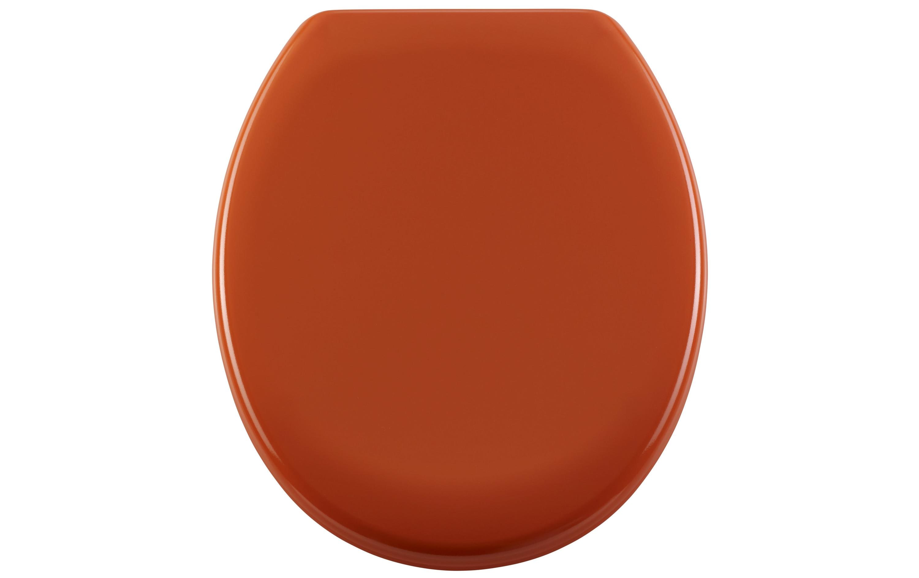 Toilettensitz Barbana Absenkautomatik, OrangeToilettensitz