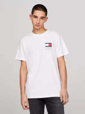 Camiseta Slim Fit com Logo Essencial