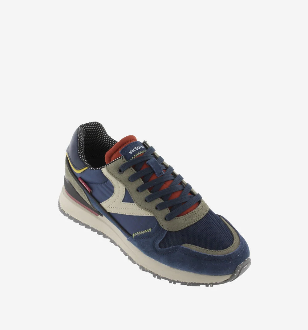 LEGGERA TECH NAILON Baskets en nylon pour hommes à semelles recyclées MARINO