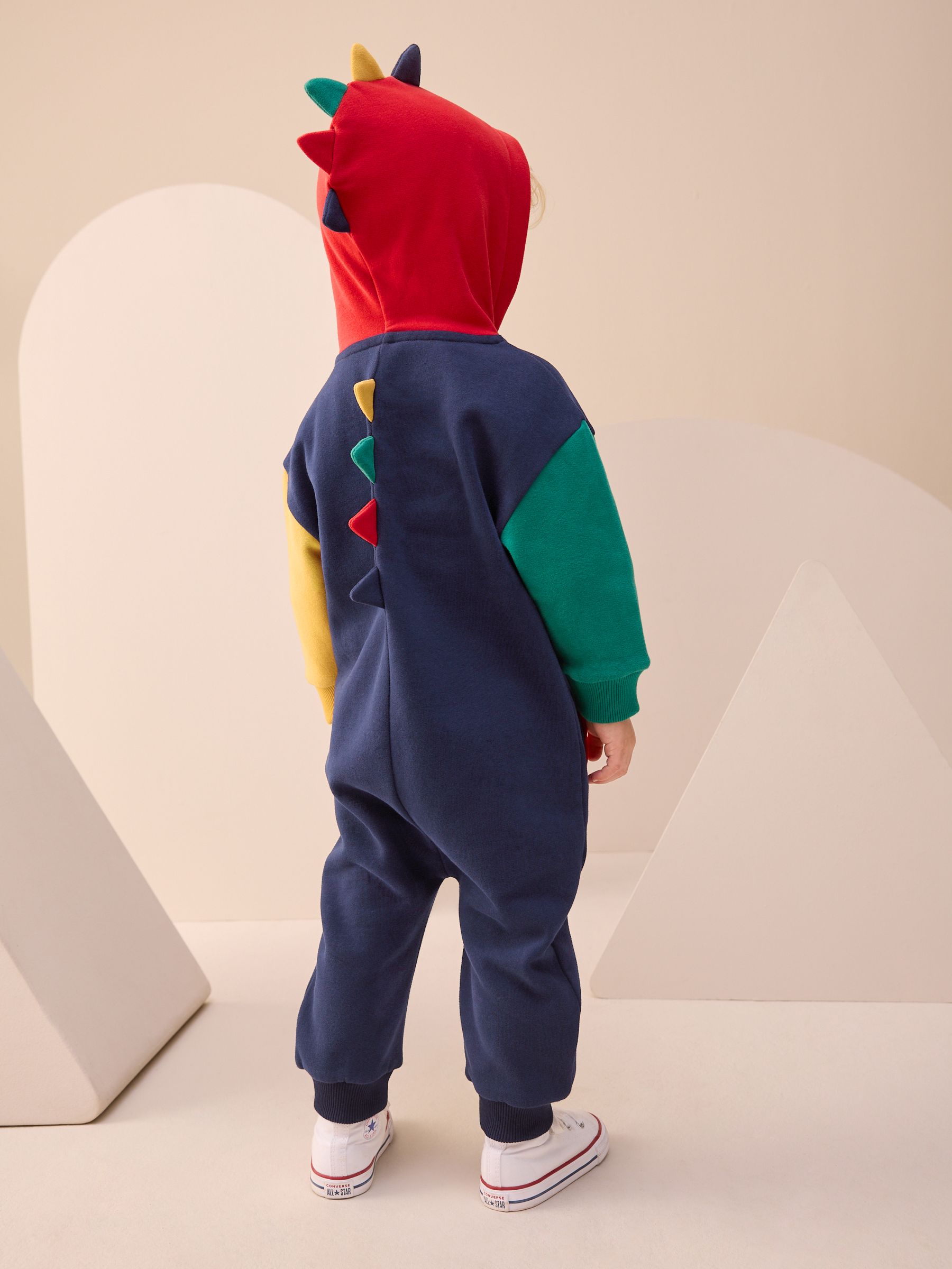 Multi - Onesie met kleurvlakken (3mnd-7jr)