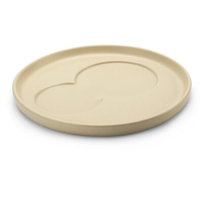 Modulare Untertasse, Natur-Beige