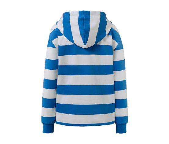 Gestreifter Hoodie