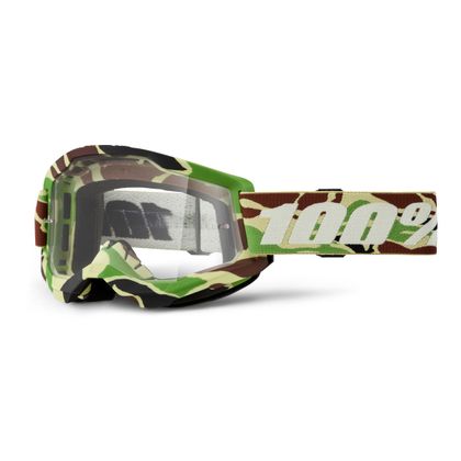 Masque cross 100% STRATA 2 War Camo - Clair 2025 - Multicolore