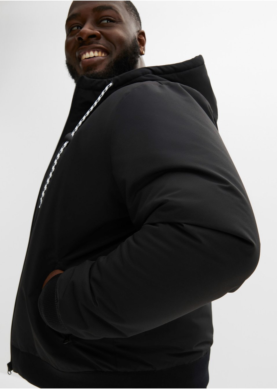 Veste d'hiver à capuche