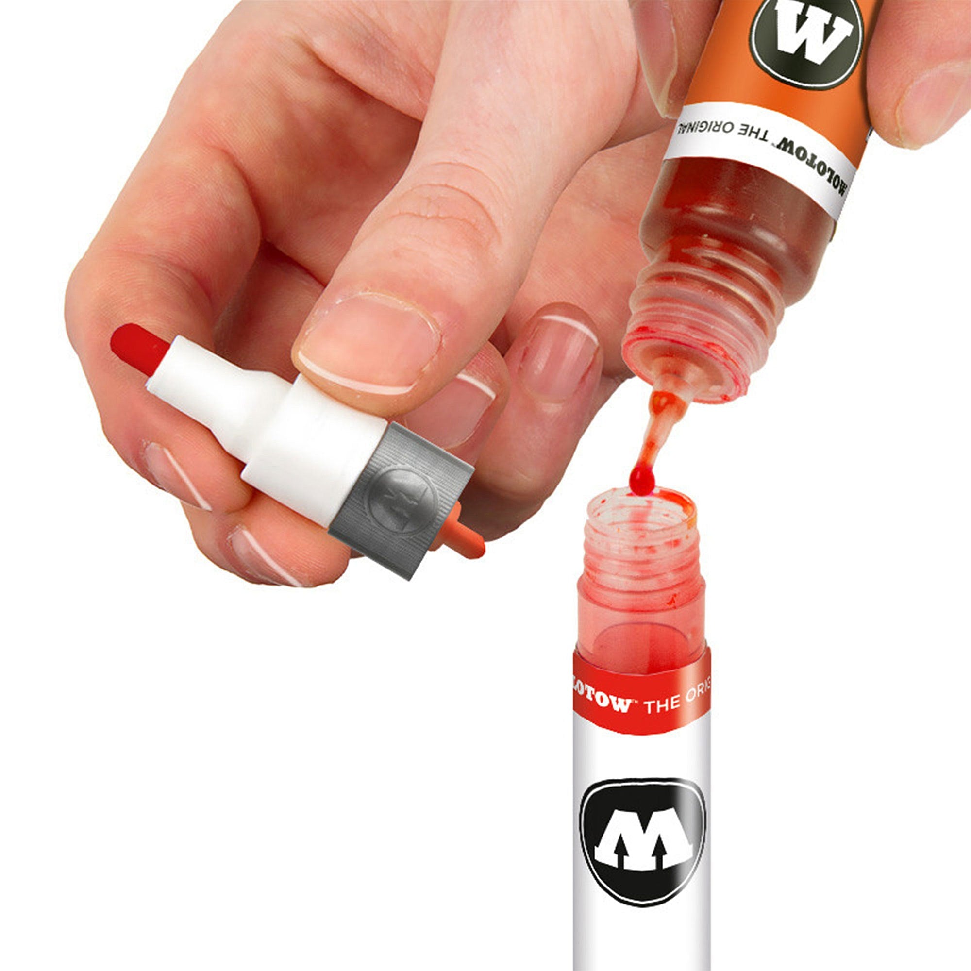 Molotow<br>empty marker pump softliner 222em 1 mm