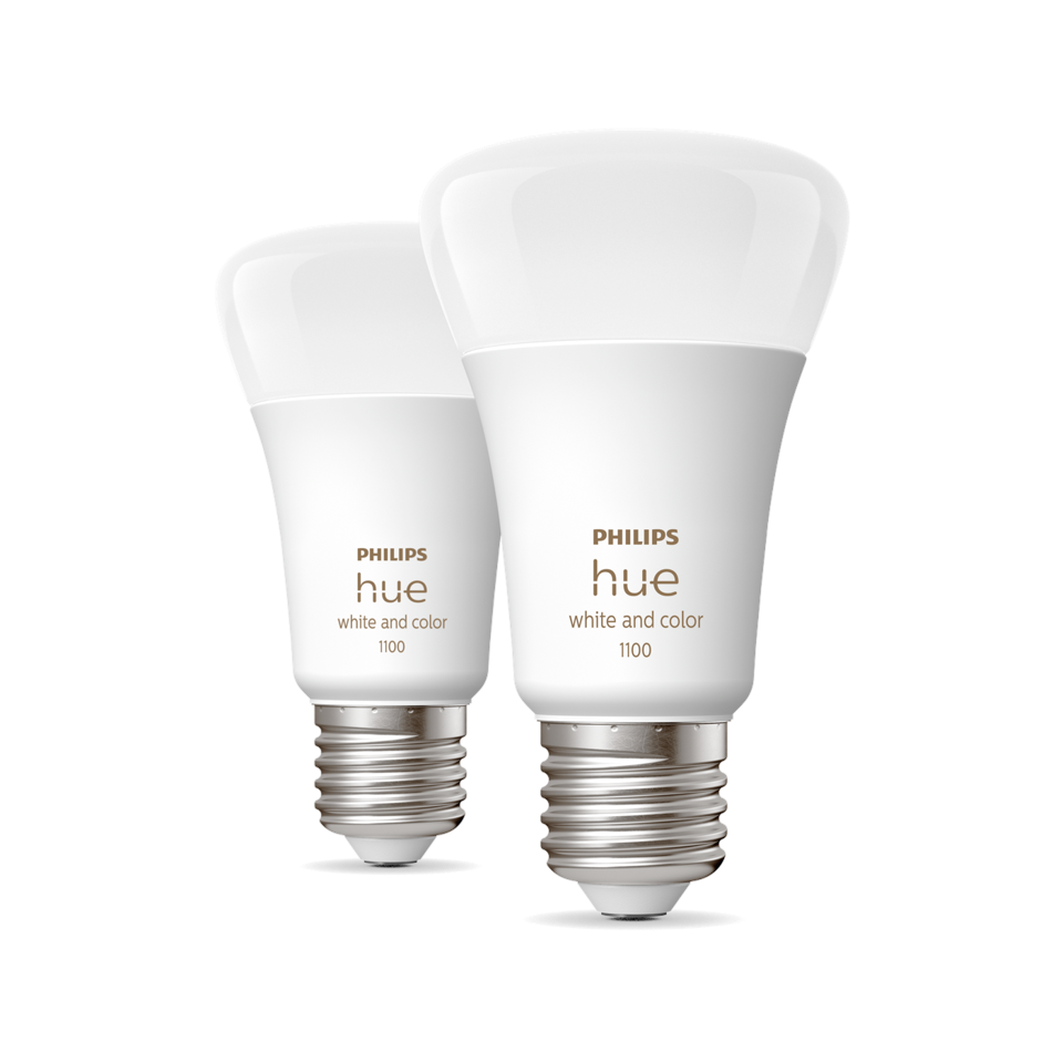 Philips Hue - 2x 2Pack E27 - White & Color Ambiance - Bundle