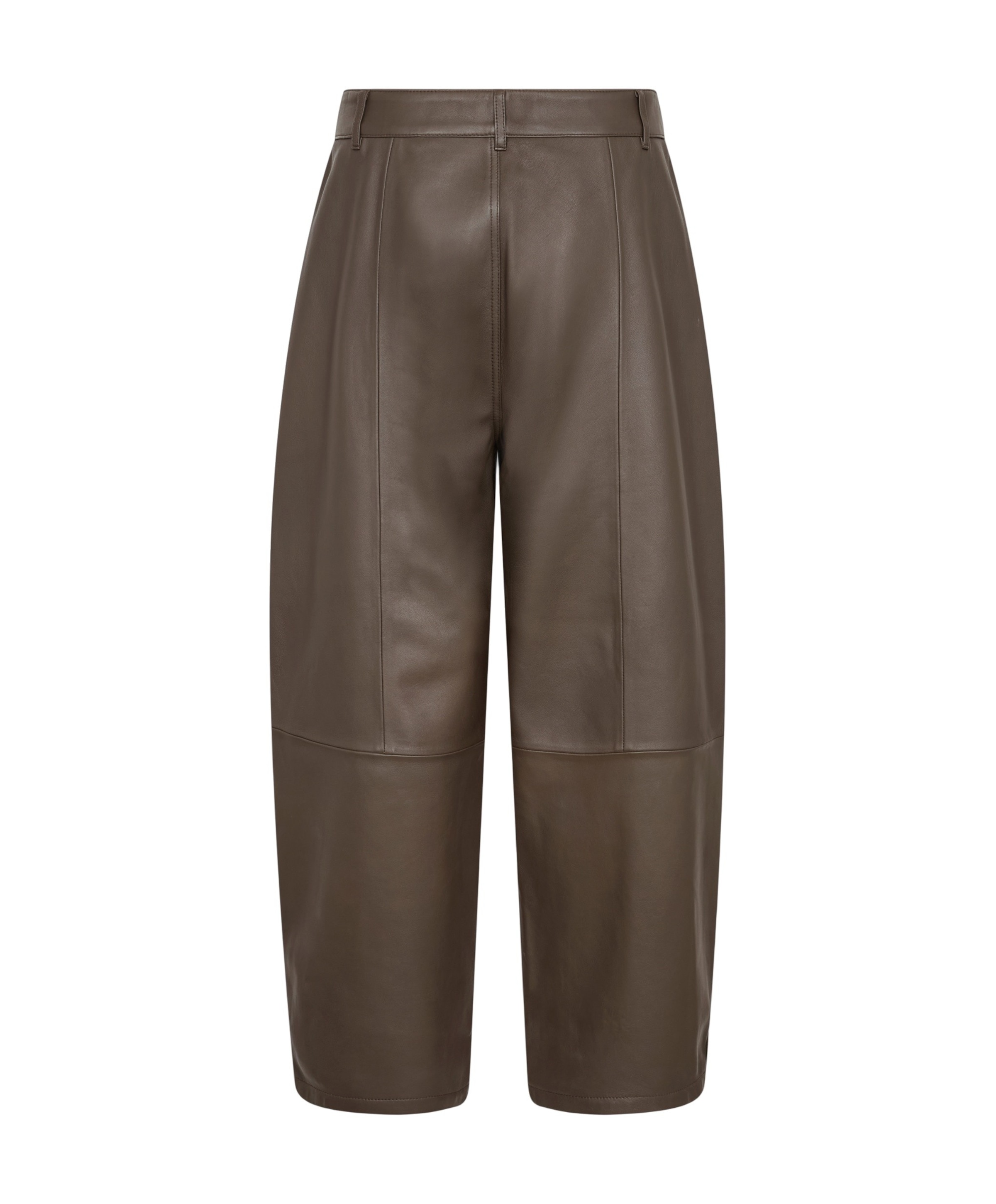 Mos Mosh MMBarrel Leather dames broek bruin