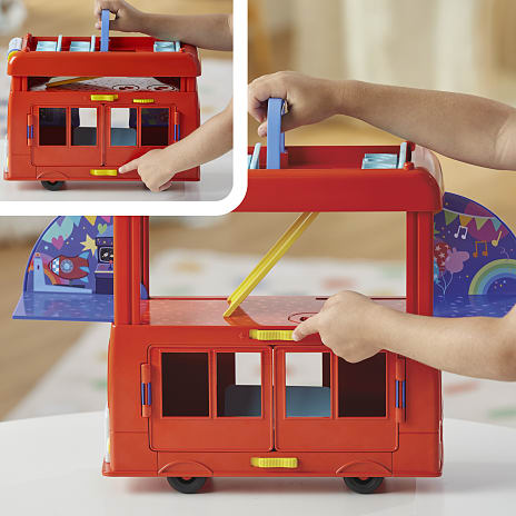 Peppa pig 2-in-1 party bus