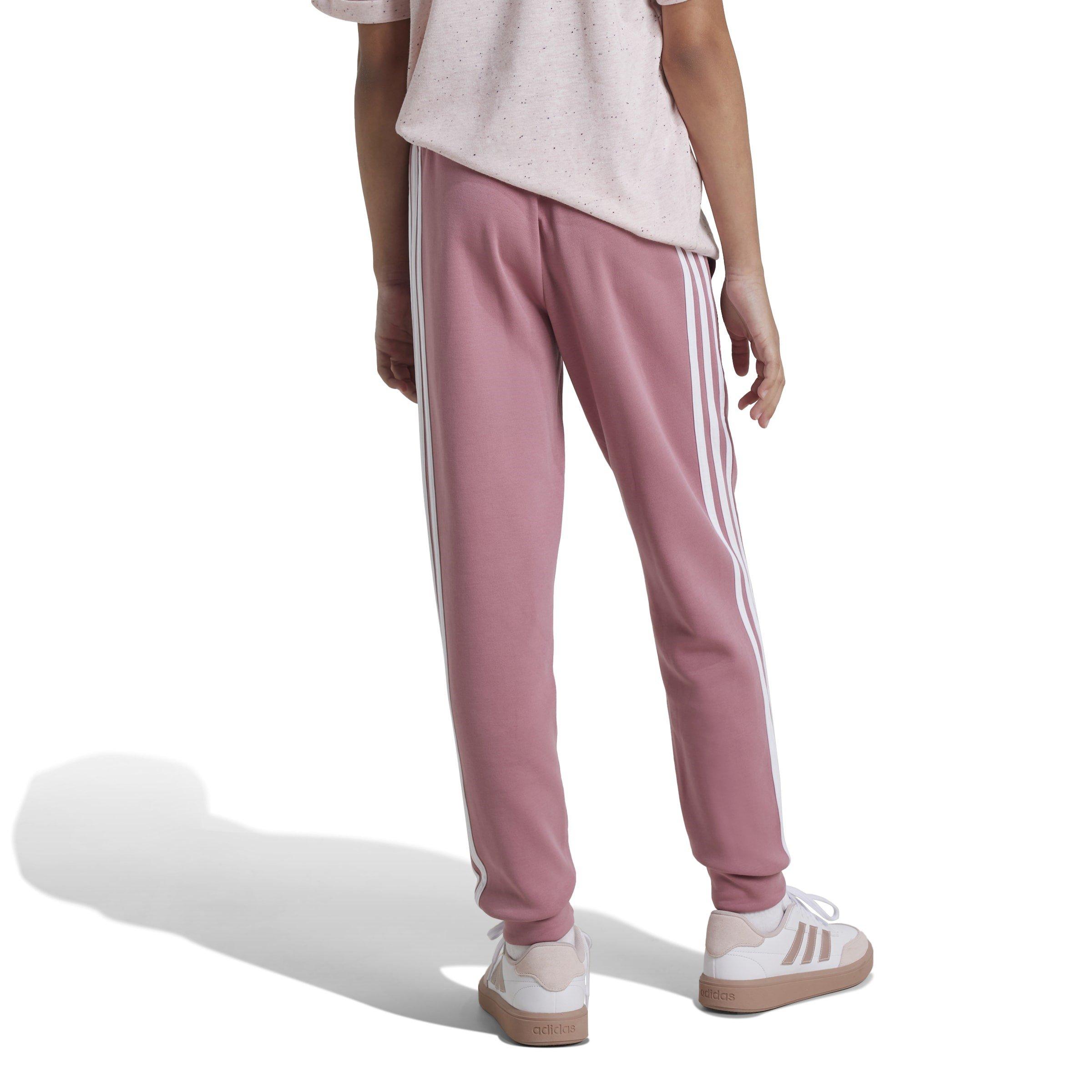 adidas Future Icons 3-Stripes Cotton Tracksuit Bottoms Juniors