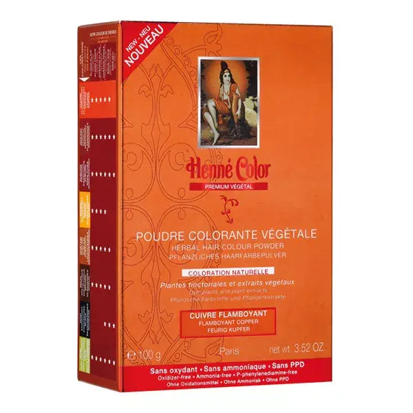 Henne Color Poudre Colorante Cuivre Flamboyant 100g