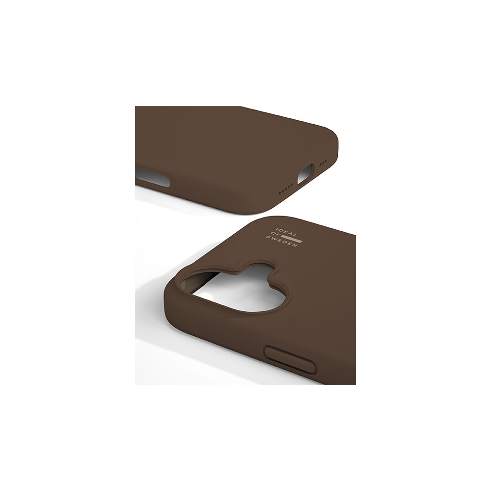 iPhone 17 MagSafe Silikon Hülle Case Recycled (IDSICMS-I2561-562) - Mocha Mousse