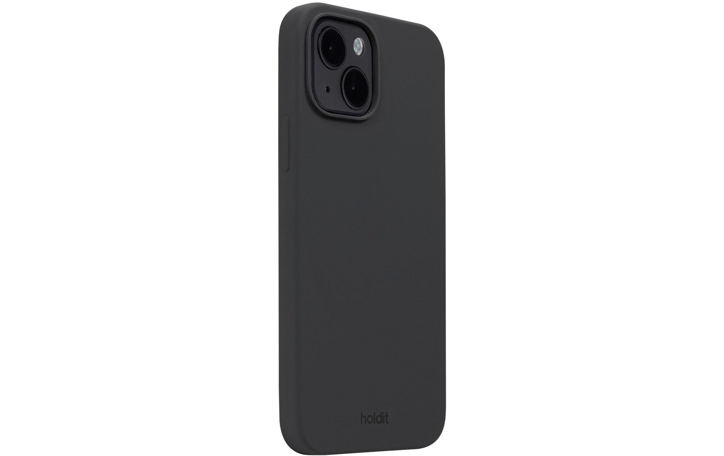 Back Cover Silicone iPhone 14 Plus SchwarzModerne Handyhülle aus ultradünnem und griffigem Silikon für das Apple iPhone 14 Plus