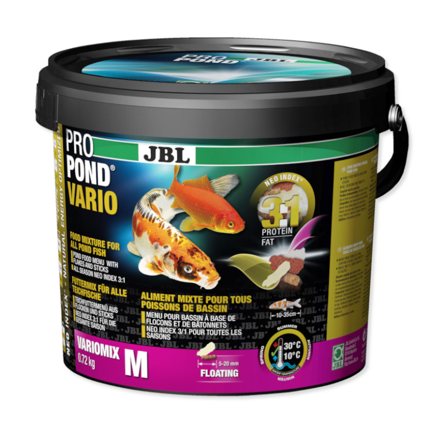 Ração mista para peixes de lago JBL ProPond Vario