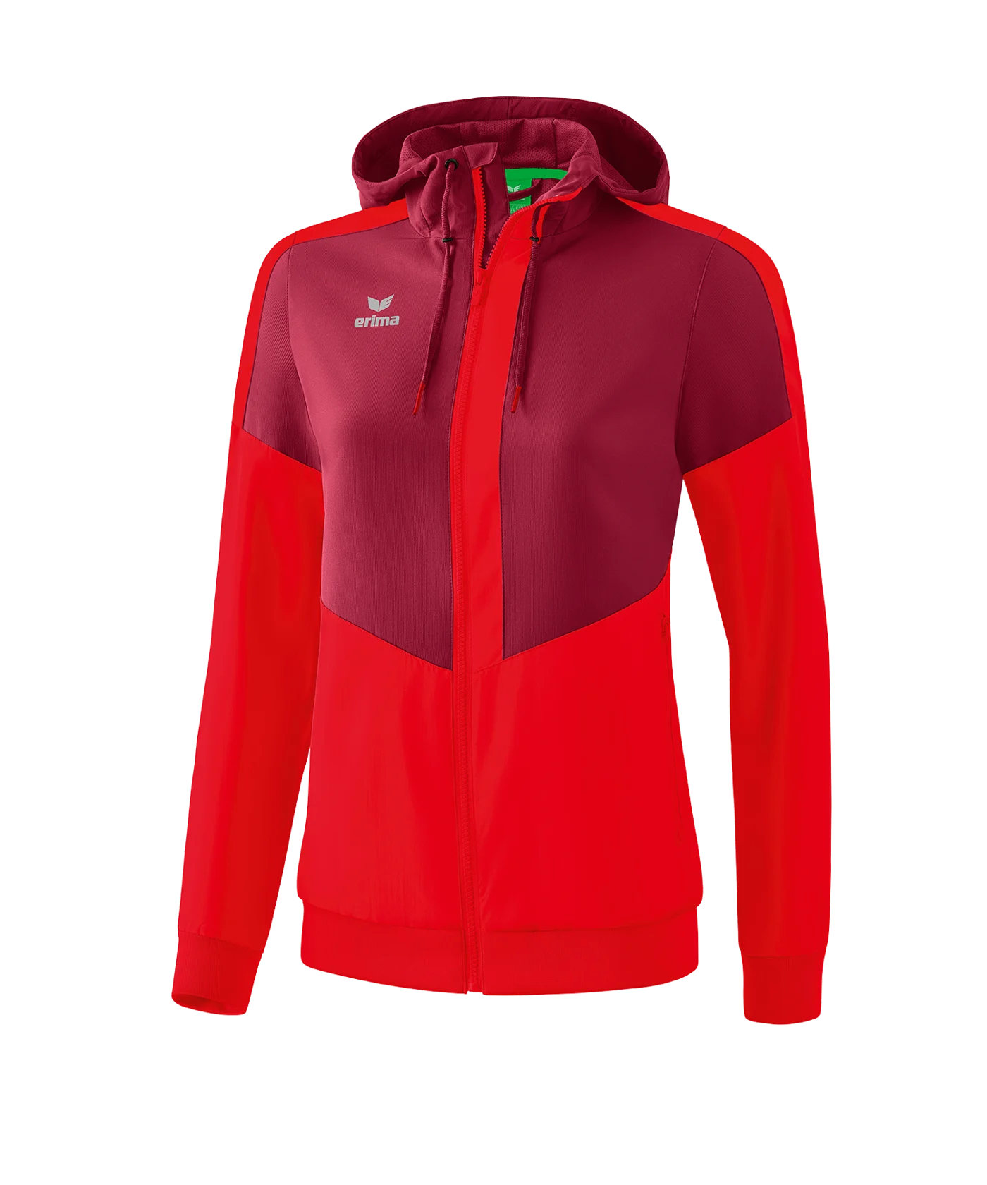 Erima Squad Präsentationsjacke Damen Rot
